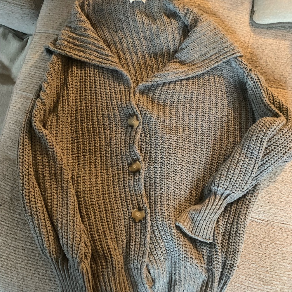 VICI Collection Chunky Knit Cardigan